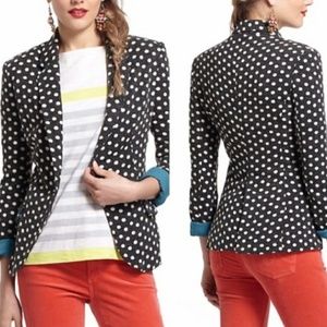 Anthropologie Cartonnier cream/grey blazer